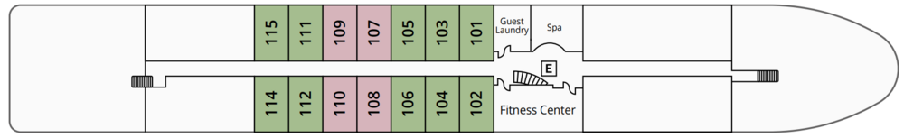 Uniworld SS Sao Gabriel - Deck 1, Madeira.png